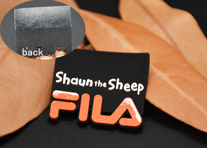 Silicone Heat Transfer Screen Printed Patches Custom With Brand Logos