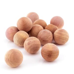 Quality Wooden Cedar Shoe Balls With Fresh Scent for sale