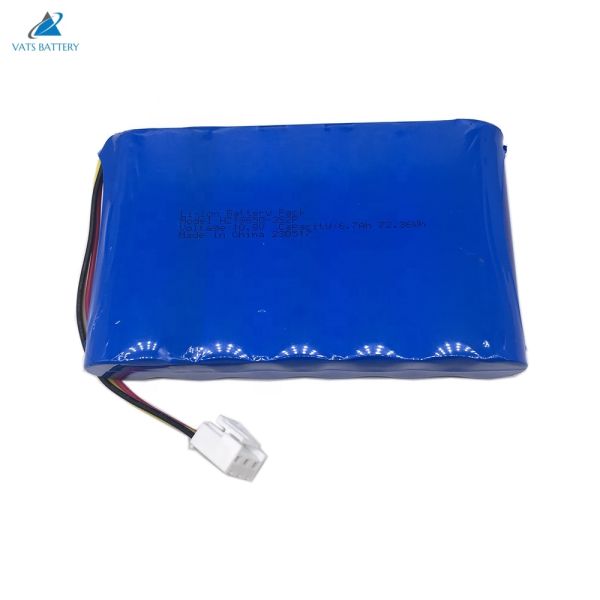Lipo Battery Customize 18650 Li Ion Battery 3s2p 10.8V 11.1V 12V 6700mAh Lithium Ion Battery Pack