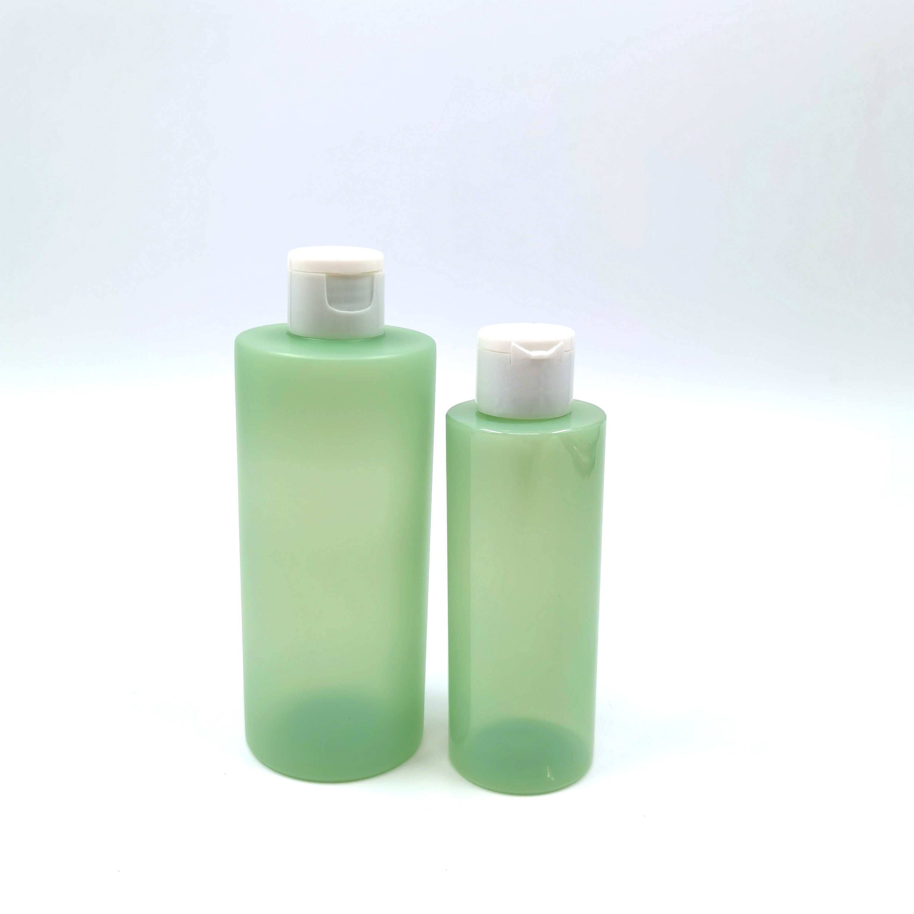 Cylinder 4.05OZ Toner Empty Cosmetic Bottles Green Color