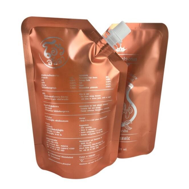 Free Sample Doypack Pouch With Spout Moisture Proof Oxygen Proof