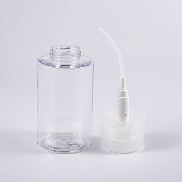 Makeup Remover PET Lotion Bottle Recyclable Transparent 500ml