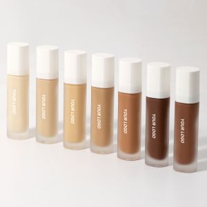 Buy cheap OEM Real Weightless Long-Wearing Vegan Organic Control Oil Liquid Foundation from wholesalers