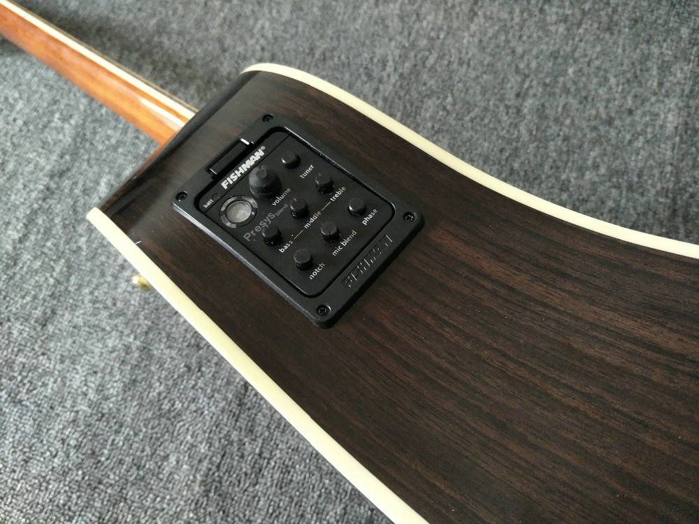 Custom Acoustic Guitar 43 inches G200 Cutaway acoustic electric guitar