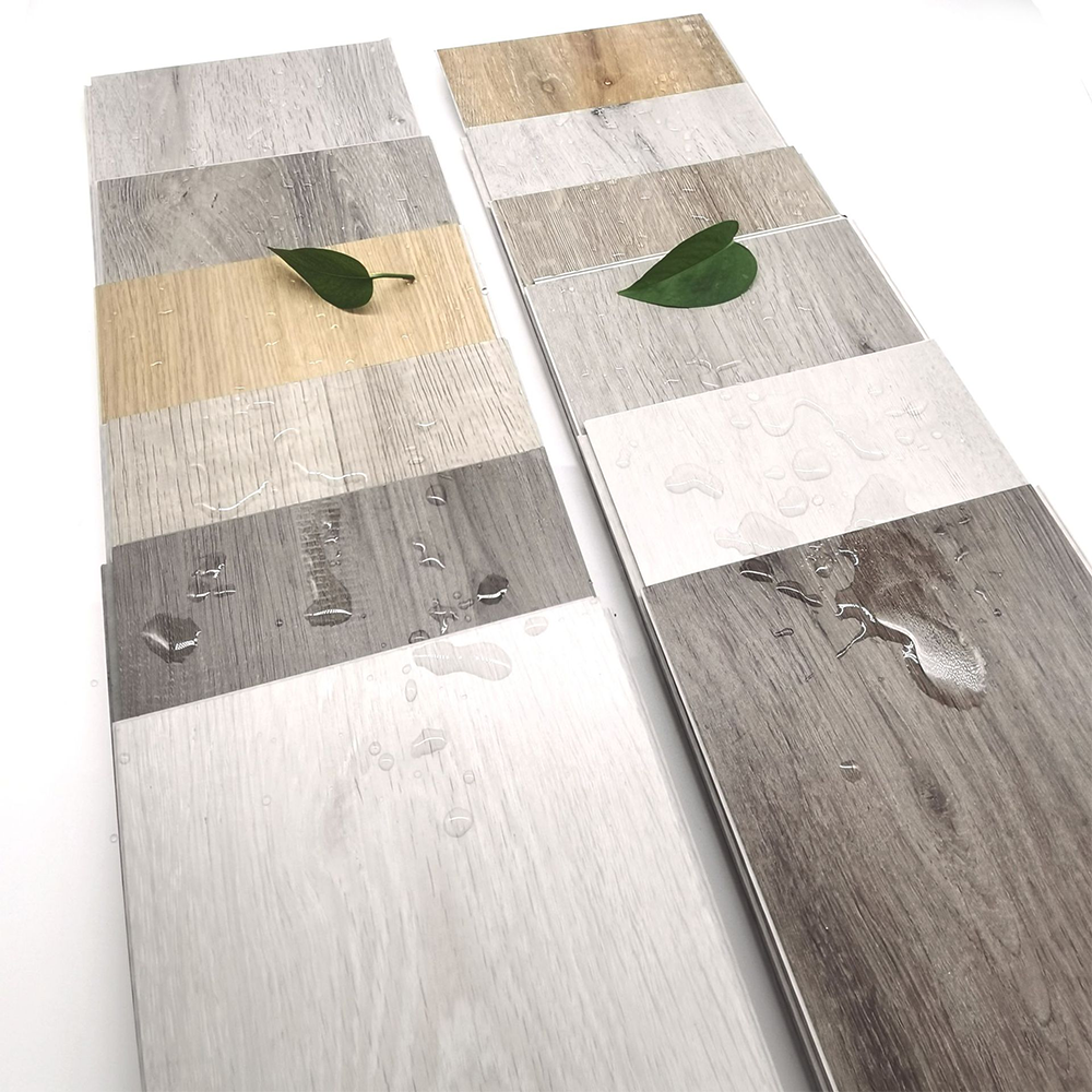 SPC Vinyl Flooring Plank 5mm 8mm Rigid Core Luxury Tiles for Customer's Requirement