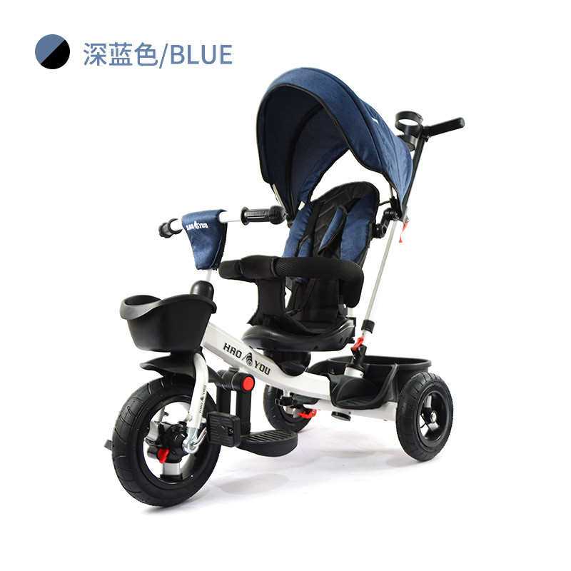 Coaster Brake Red Kids Tri-Wheeler Cycles For In-Demand Market Baby Carriage