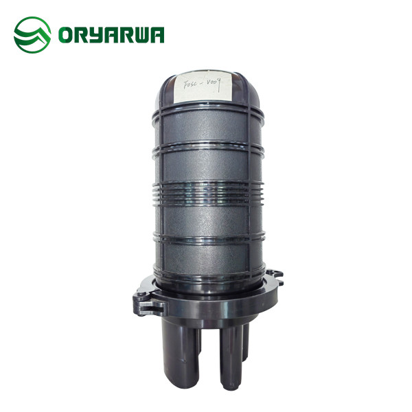 Outdoor Fiber Cable Joint Box Fiber Optic Closure Vertical Dome Type