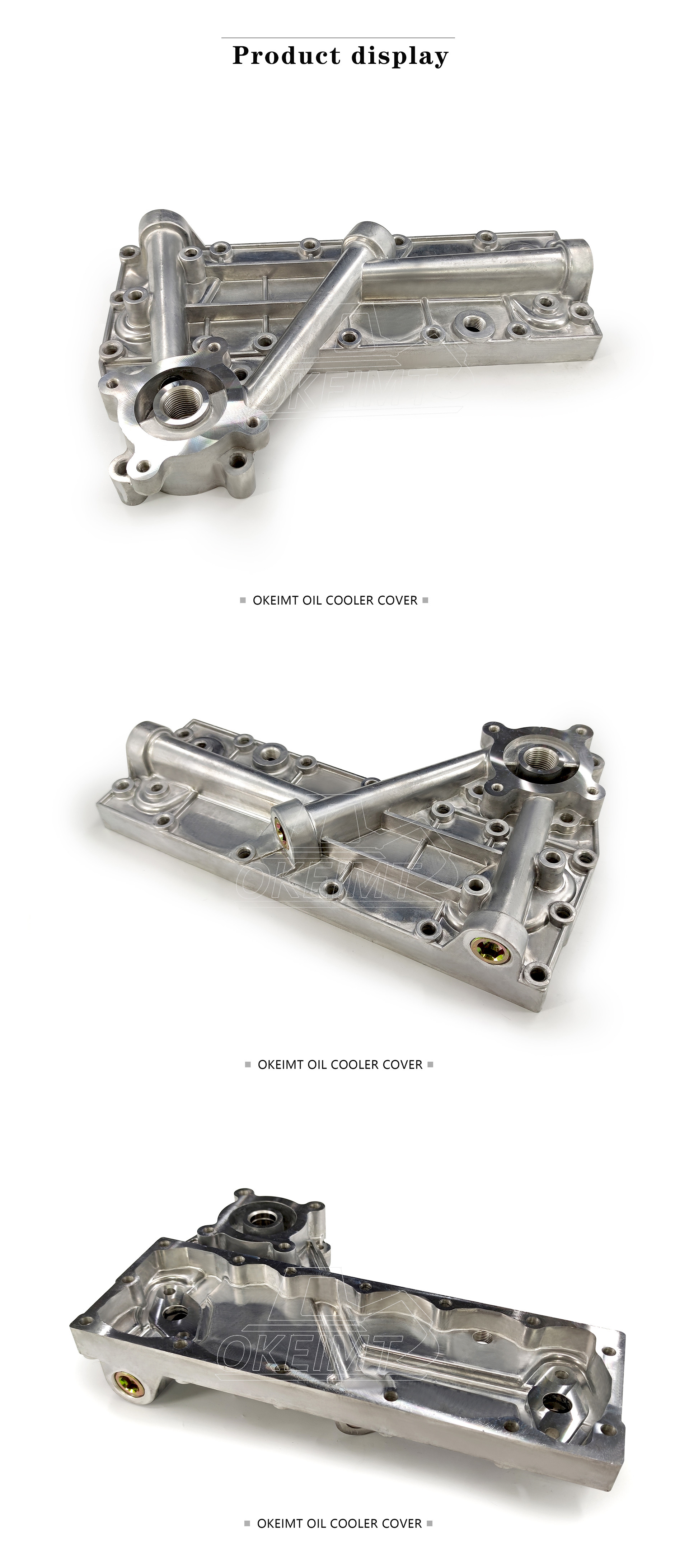6207-61-5210 Oil Cooler Cover 6D95 PC200-5 PC200-6 Komatsu Engine Parts