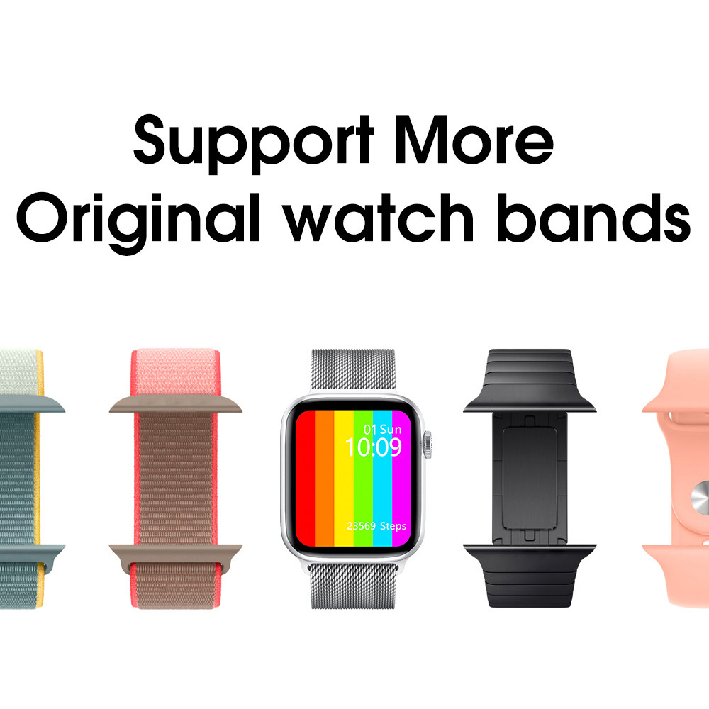 IWO W26+ 1.75inch Screen ECG Bluetooth Calling Smartwatch
