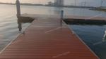 Stable Aluminum Floating Dock 2000mm / 2400mm / 3000mm Floating Pontoon Dock