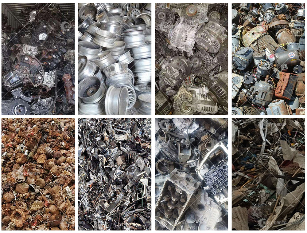 Manufacturing Plant Vertical Hammer Mill Shredder Aluminum Cast Crusher