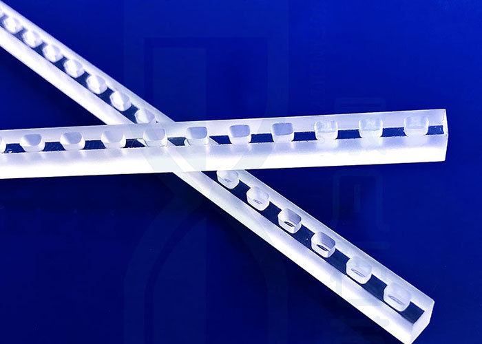 High Transmission Fused Silica Quartz Glass Rod For Optical Fiber