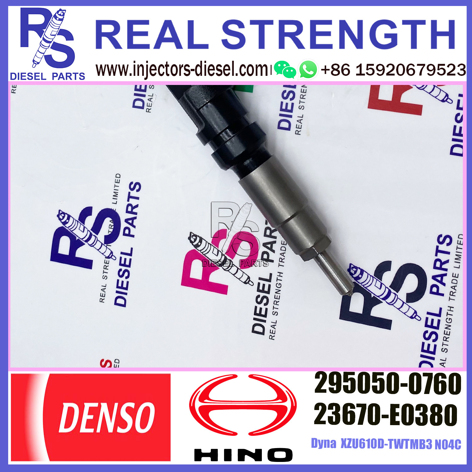 common rail 295050-0760 for common rail 9729505-076, 23670-E9260,23670-E0380 for HINO N04C EURO4 engine
