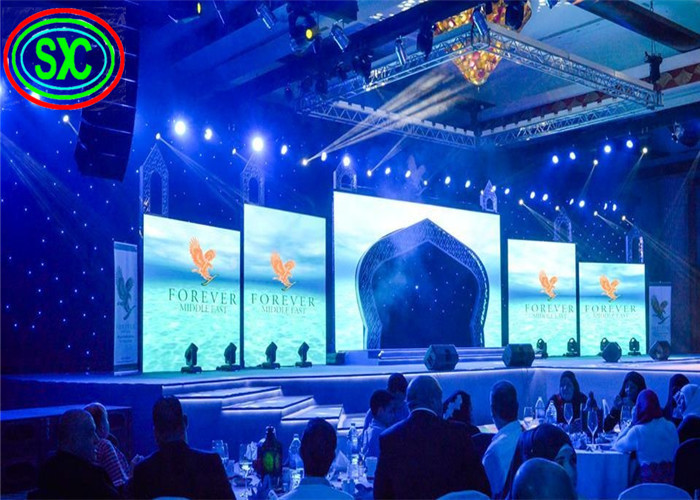 1200cd/sqm P4.81 P3.91 Rental led Advertising Display 330W/m2