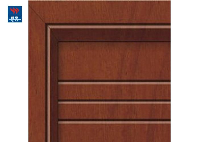 Exterior Solid Board Single Leaf Doors Design Fire Rated Wooden Door