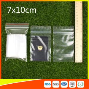 Quality Small Resealable Plastic Bags / Small Zipper Pouch / Small Zipper Bags for sale