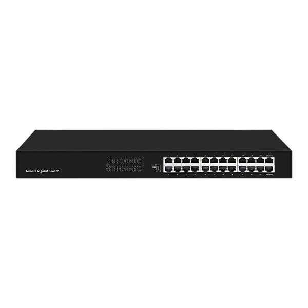 Stock 20-Port POE Gigabit Ethernet Switch Managed VLAN Stackable Switch with RJ45 Console Port 1 40 Gbps Switch Capacity