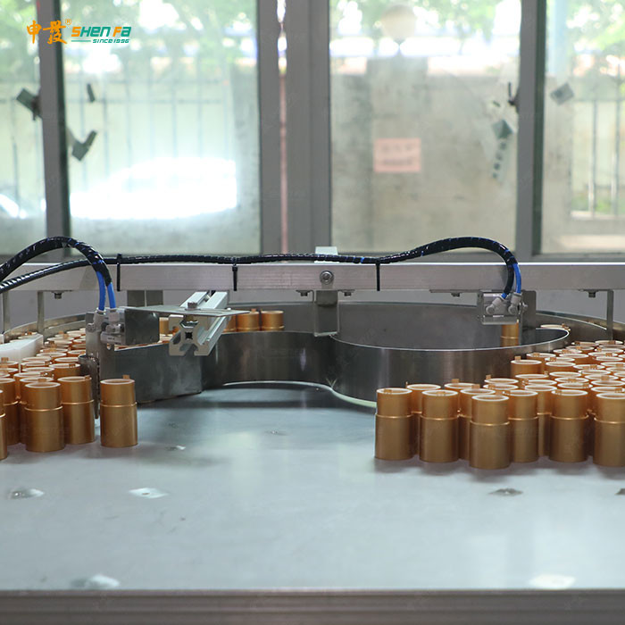 1 Color Automatic Hot Stamping Machine For Round Wine Cap