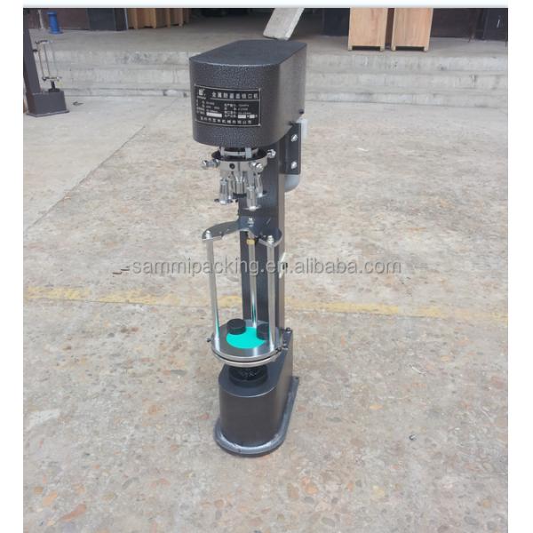 Semi Automatic DK50 Wine Ropp Capping Machine Wine Bottle Ropp Metal Screw Cover Lock Aluminum Lid Crimping Capping Machine