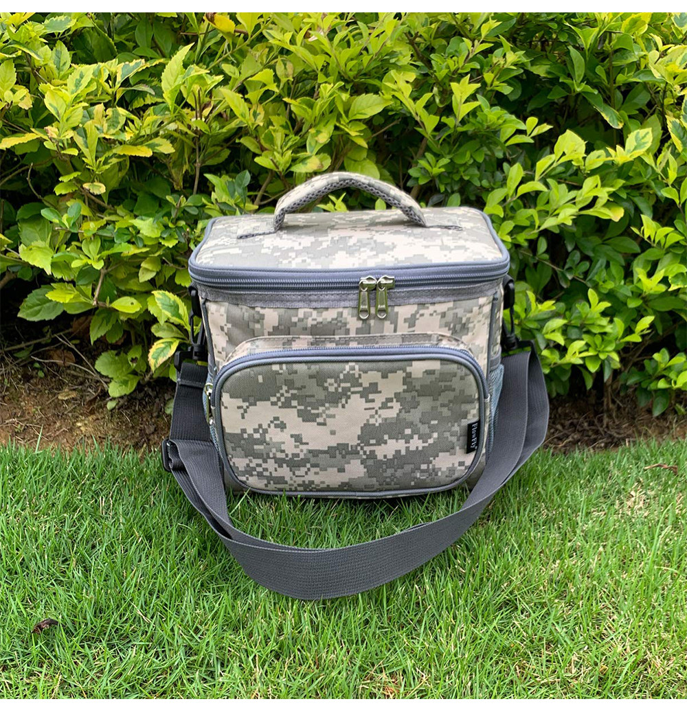 Thermal Lunch Bag Cooler with Should Strap for Work School Picnic