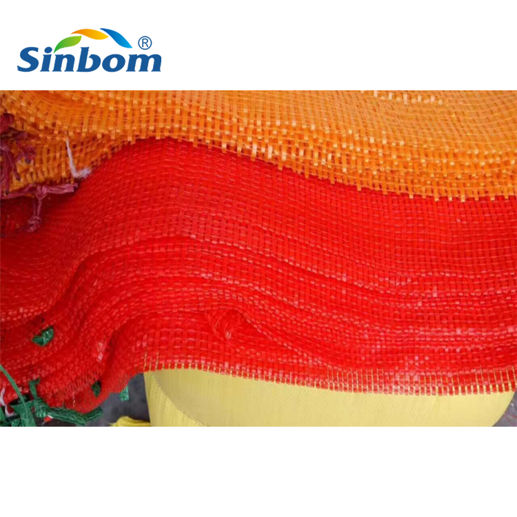 Reusable Vegetables Mesh Bag In PP Material With Drawstring Sealing