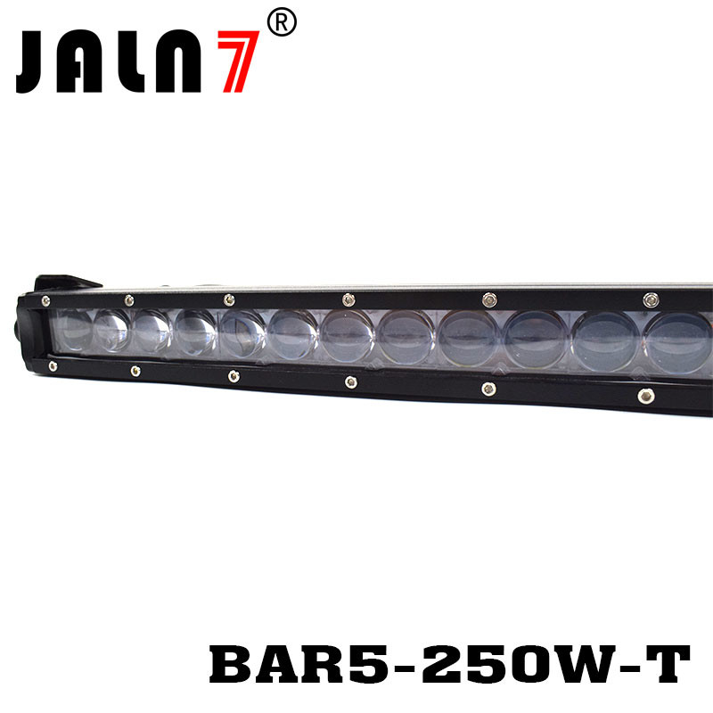 LED Light Bar JALN7 49.5Inch 250W Lens CREE Original Spot LED Driving Lamp Super Bright Off Road Lights LED Work Light