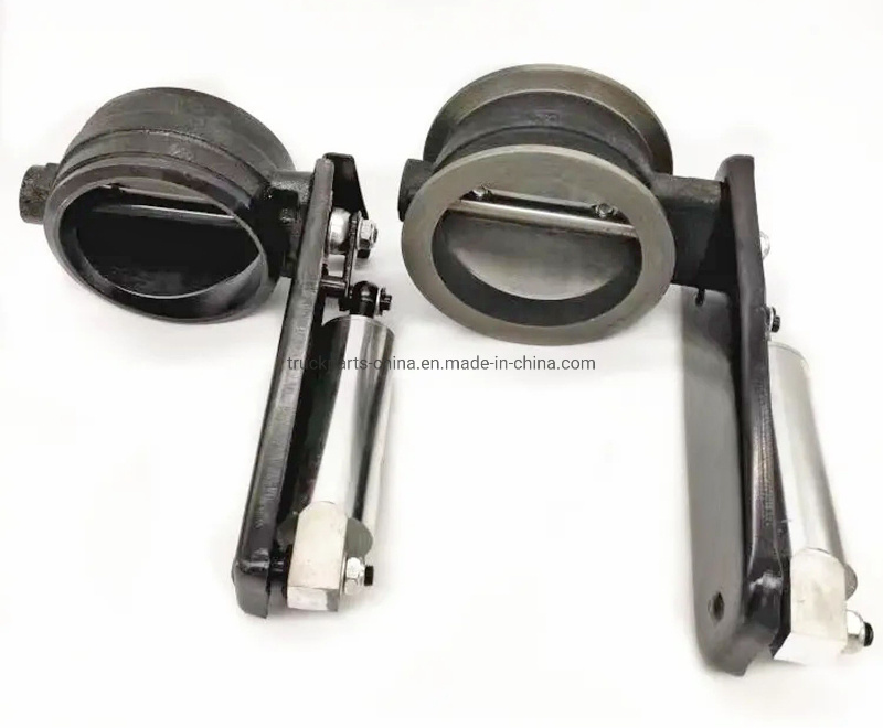 Original Shacman Spare Parts Shacman Truck F3000 Exhaust Brake Butterfly Valve Assembly Dz91189180002