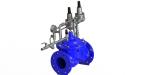 Hydraulically Operated Surge Anticipating Control Valve With SS304 Pilot