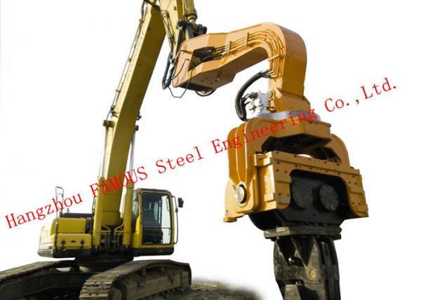 Buy 360 Degrees Rotation Device Hydraulic Vibratory Hammer Machine For Construction Foundation at wholesale prices