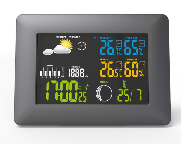 Household Weather Station Thermometers Digital Home Weather Station With Barometer