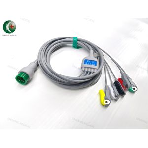 Quality Compatible Hwatime ECG 5leads clip IEC for sale