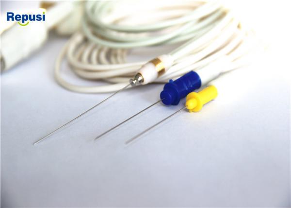 Buy 5 Pin DIN Connector EMG Cable , Shielded Cable  For Concertric Needle Electrode at wholesale prices