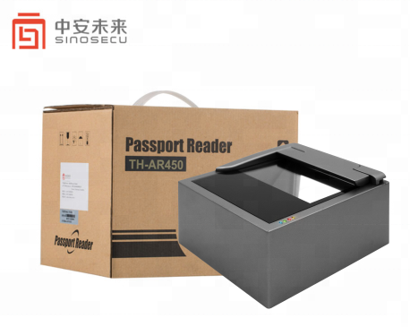 HD 5.0 MP Camera Gray Security Scanner Machine for Accurate Passport Verification