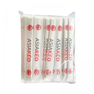 China OEM Full Paper Wrapped Wooden Disposable Chopsticks Bulk pack 203mm on sale