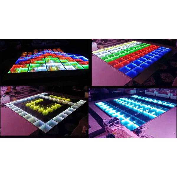 Full Color P10 LED Dance Floor Light 320*160mm Module Aluminum 1/4 Scan IP65 Waterproof
