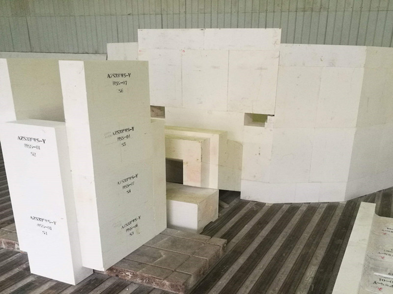 MgO Content % 0.005% Electrofusion S3 S4 S5 Refractory Blocks for Ceramic Frit Kiln