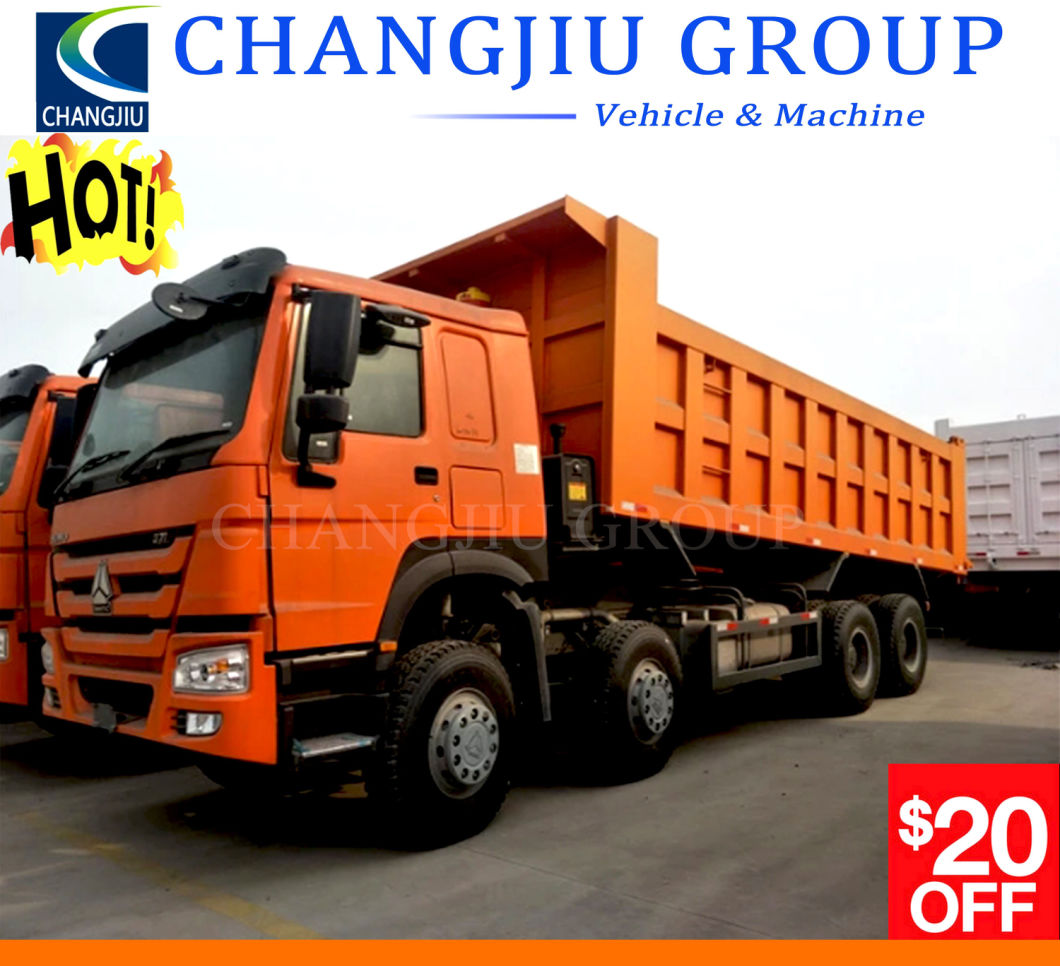 Used Sinotruk HOWO Excellent Quality 6X4 8X4 371HP 375HP Dump Truck Left Hand Drive Rhd Widely Used Tipper Trucks for Sale in Stock Available 2015 Year