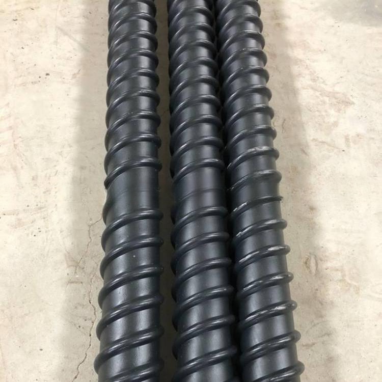 PE PVC Carbon Spiral Corrugated Pipe Production Line