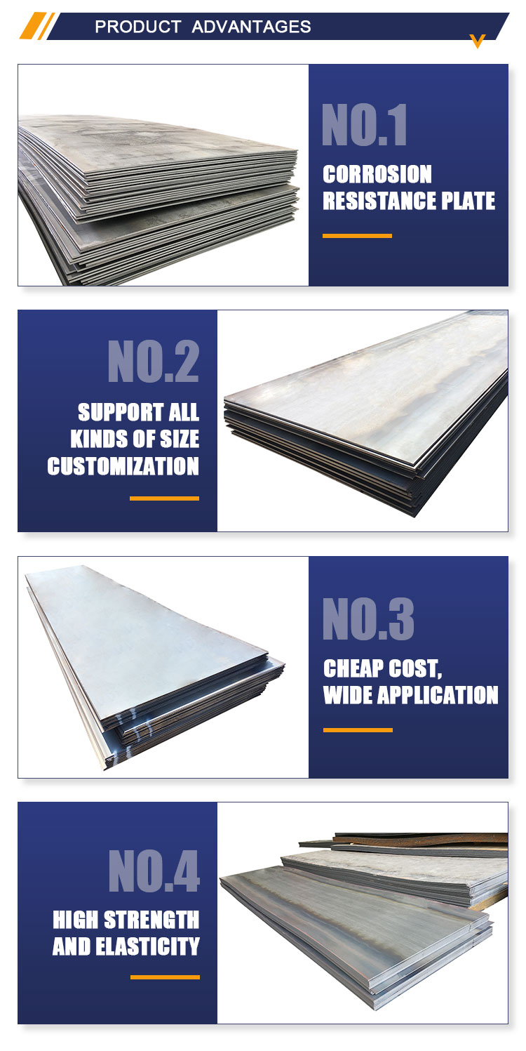 High Strength S235 Carbon Steel Sheets Plate 6mm Bright Annealed