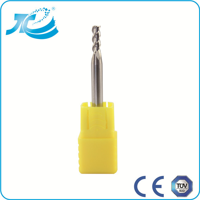 Four Flute Powdered Metal End Mills For Aluminium Milling Tungsten Alloy
