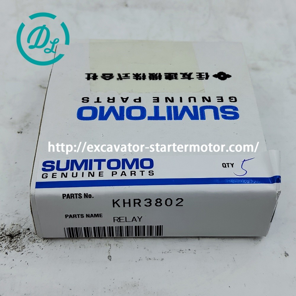 24V KHR3802 V23074-A2002-A403 Excavator Spare Parts Relay Sumitomo
