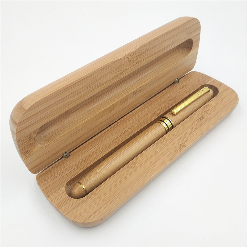 Elegent Bamboo Pen Set Ink Pen Business Gifts Logo Customized