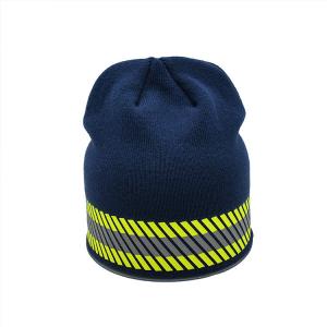China High Quality Custom Cotton Knit Beanie Hat Multi-color Optional Beanie Cap Label Plain Winter Cap on sale