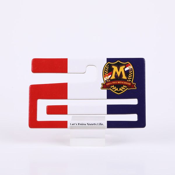 Non Pollution Recycled Paper Cardboard Scarf Hangers With Embossed Logo OEM