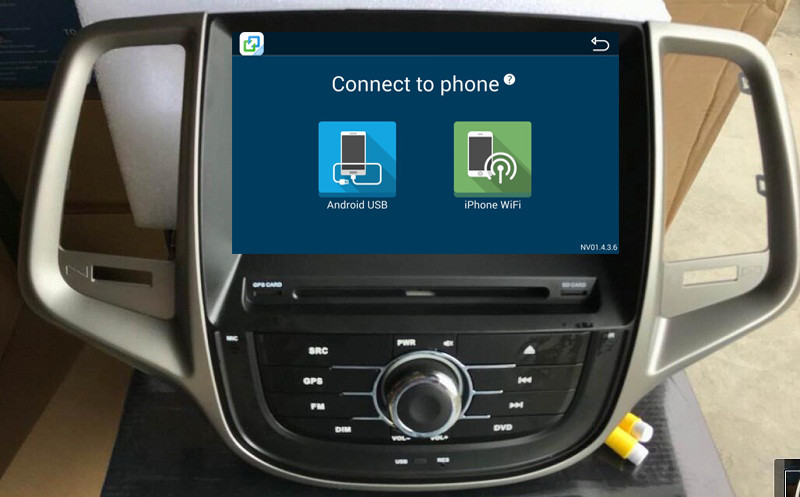 Ouchuangbo car radio gps navi 1080 video android 8.1 for Changan Eado with bluetooth SWC wifi AUX 2GB