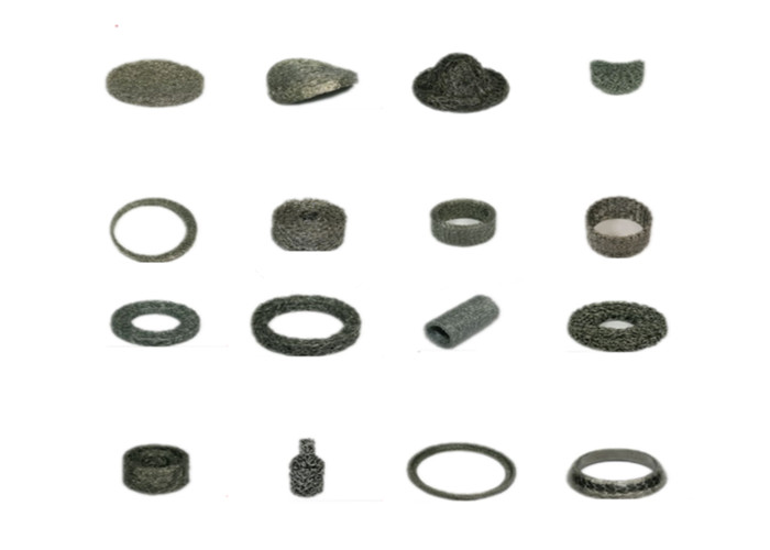 ISO9001 Knitted Wire Mesh Gasket OD 65mm Height 3-150mm For Damping