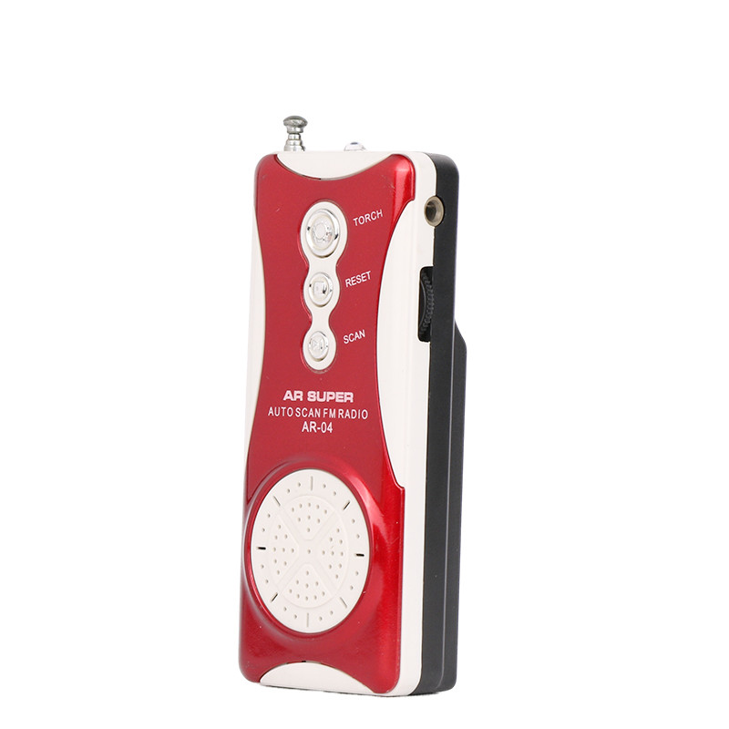 ABS Battery Operated FM Radio 78g Wireless Speaker Radio System FM88