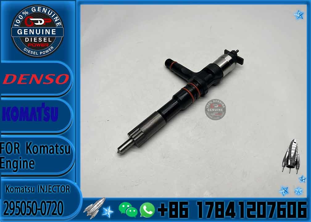 DENSO Diesel Fuel Injector 295050-0720 6252-11-3100 For Komatsu 095000-6070 095000-6640