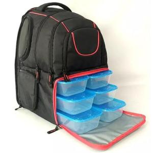 Quality Waterproof Unisex Meal Prep Lunch Bag With Container Set for sale
