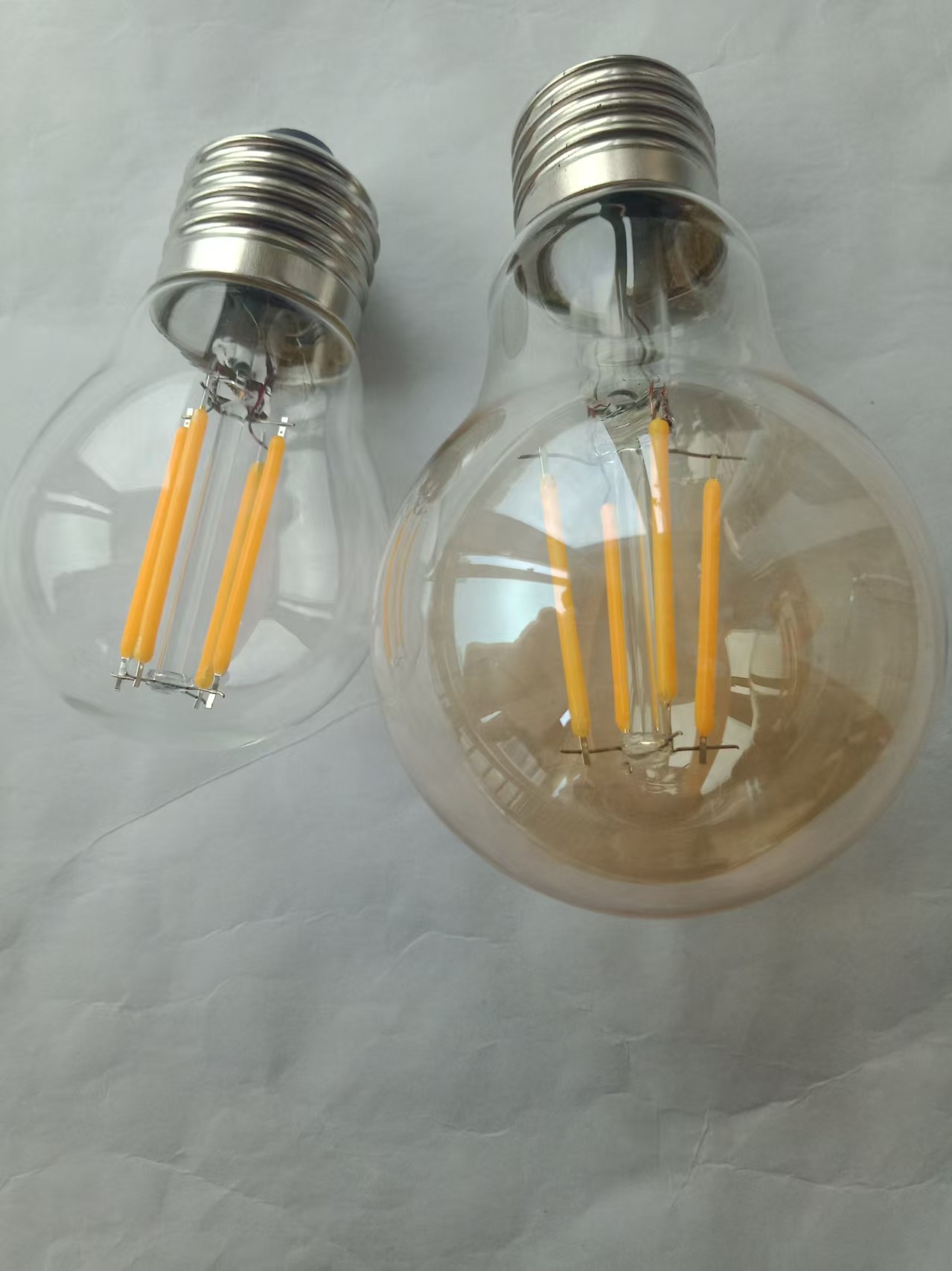 LED filament bulb clear/Golden G45/A60 bulb lights light source interior bulb lamp chandelier table lights light source lights